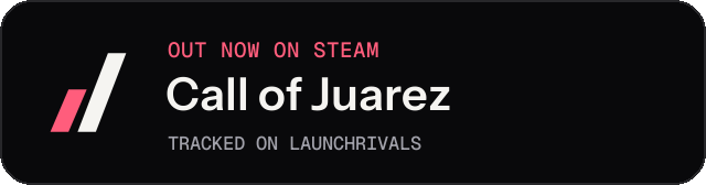 Dark launch badge for Call of Juarez