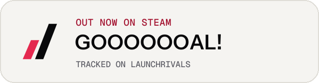 Light launch badge for GOOOOOOAL!