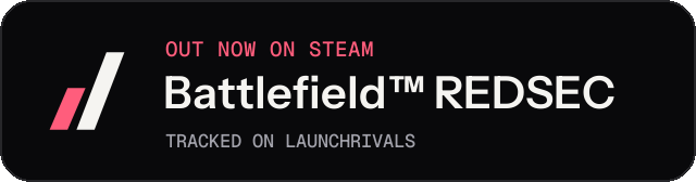 Dark launch badge for Battlefield™ REDSEC