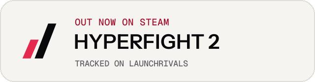 Light launch badge for HYPERFIGHT 2
