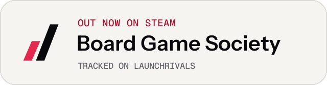 Light launch badge for Board Game Society