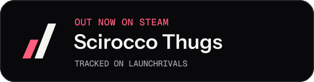Dark launch badge for Scirocco Thugs