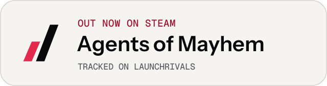 Light launch badge for Agents of Mayhem