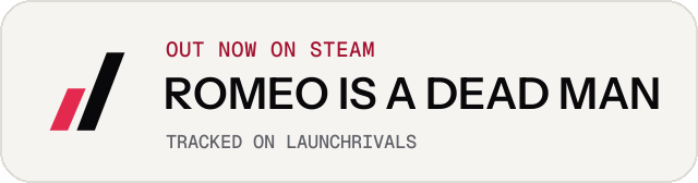 Light launch badge for ROMEO IS A DEAD MAN