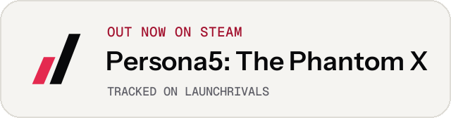 Light launch badge for Persona5: The Phantom X