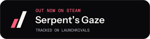 Dark launch badge for Serpent's Gaze