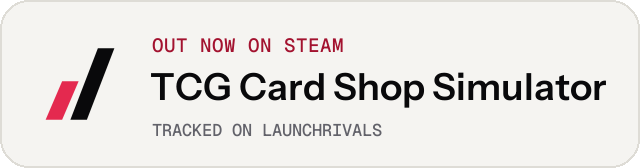 Light launch badge for TCG Card Shop Simulator