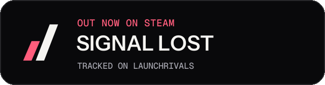 Dark launch badge for SIGNAL LOST