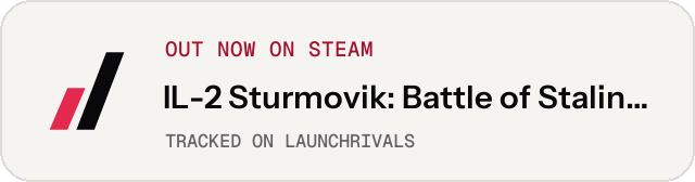 Light launch badge for IL-2 Sturmovik: Battle of Stalingrad
