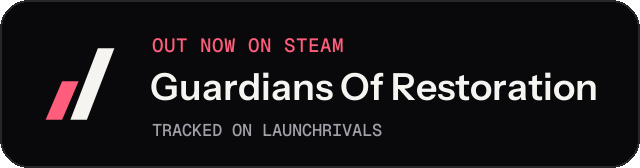 Dark launch badge for Guardians Of Restoration