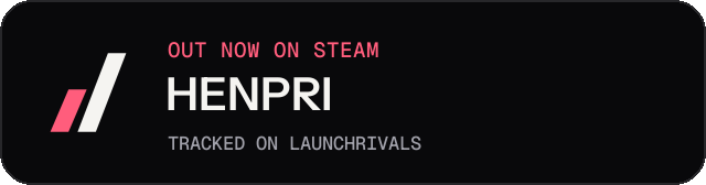 Dark launch badge for HENPRI
