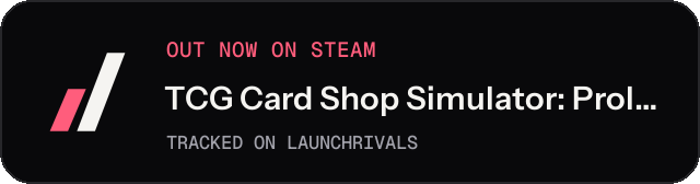 Dark launch badge for TCG Card Shop Simulator: Prologue