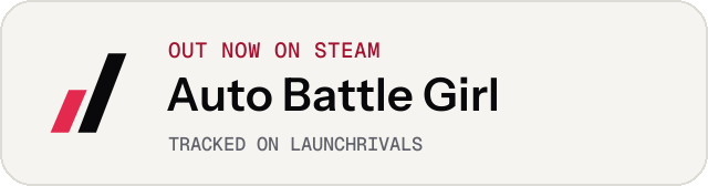 Light launch badge for Auto Battle Girl