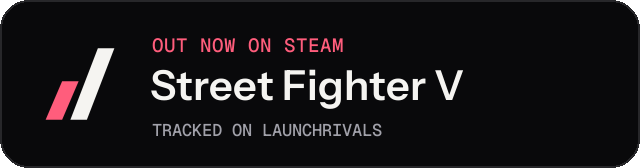 Dark launch badge for Street Fighter V