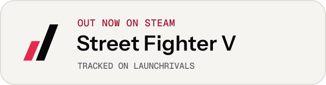 Light launch badge for Street Fighter V