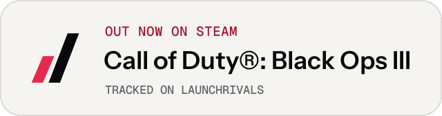 Light launch badge for Call of Duty®: Black Ops III