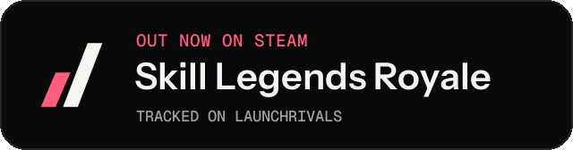 Dark launch badge for Skill Legends Royale