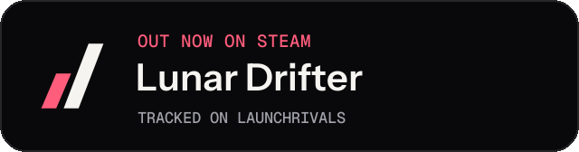 Dark launch badge for Lunar Drifter