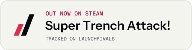 Light launch badge for Super Trench Attack!
