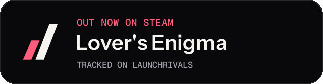 Dark launch badge for Lover's Enigma
