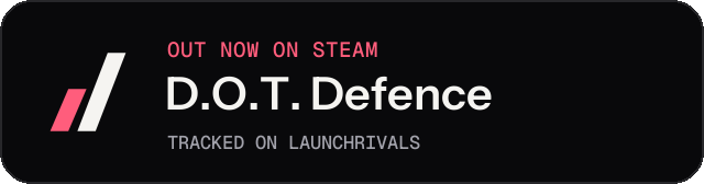 Dark launch badge for D.O.T. Defence