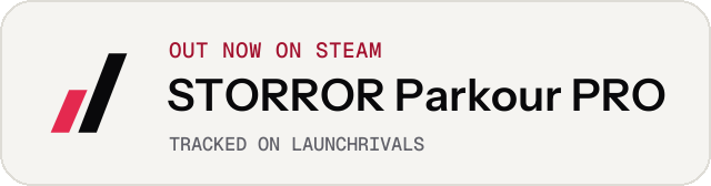 Light launch badge for STORROR Parkour PRO