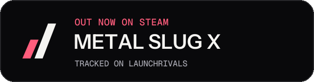 Dark launch badge for METAL SLUG X