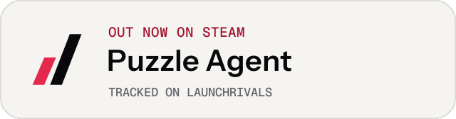 Light launch badge for Puzzle Agent