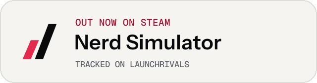 Light launch badge for Nerd Simulator