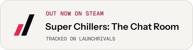 Light launch badge for Super Chillers: The Chat Room