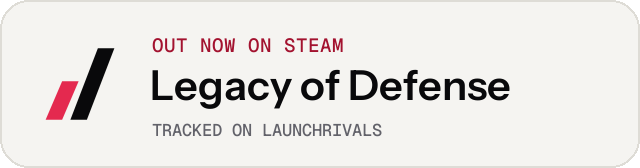Light launch badge for Legacy of Defense