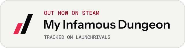 Light launch badge for My Infamous Dungeon