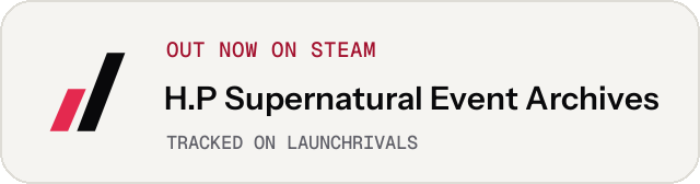 Light launch badge for H.P Supernatural Event Archives