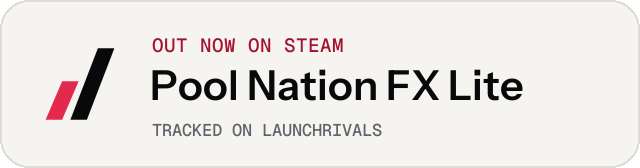 Light launch badge for Pool Nation FX Lite