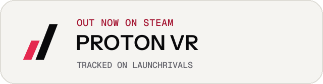 Light launch badge for PROTON VR