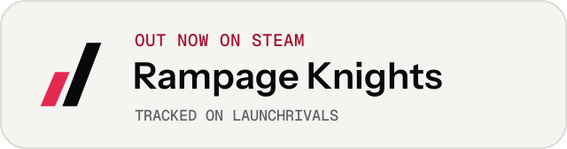 Light launch badge for Rampage Knights