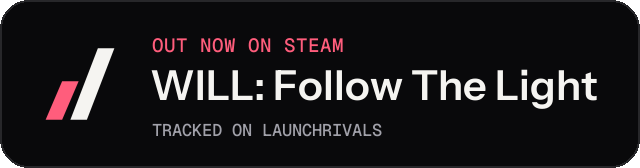 Dark launch badge for WILL: Follow The Light
