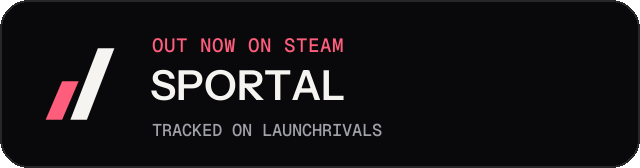 Dark launch badge for SPORTAL