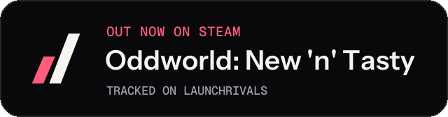 Dark launch badge for Oddworld: New 'n' Tasty