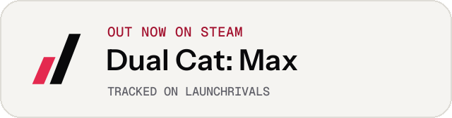 Light launch badge for Dual Cat: Max