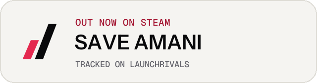 Light launch badge for SAVE AMANI