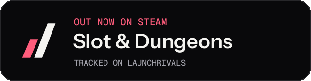Dark launch badge for Slot & Dungeons