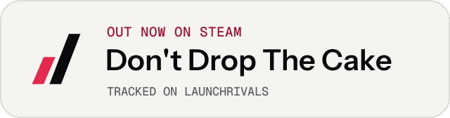 Light launch badge for Don't Drop The Cake