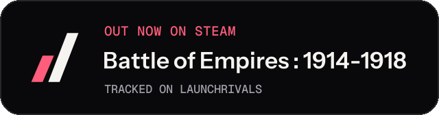 Dark launch badge for Battle of Empires : 1914-1918