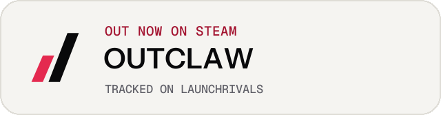 Light launch badge for OUTCLAW