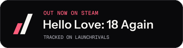 Dark launch badge for Hello Love: 18 Again