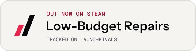 Light launch badge for Low-Budget Repairs