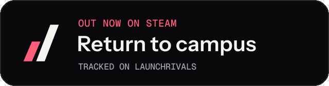 Dark launch badge for Return to campus