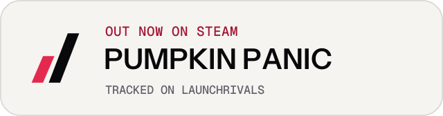 Light launch badge for PUMPKIN PANIC