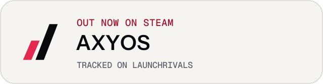Light launch badge for AXYOS